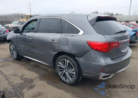 2020 Acura Mdx Sport Hybrid Technology Package z USA, uszkodzony, nr VIN 5J8YD7H55LL001374